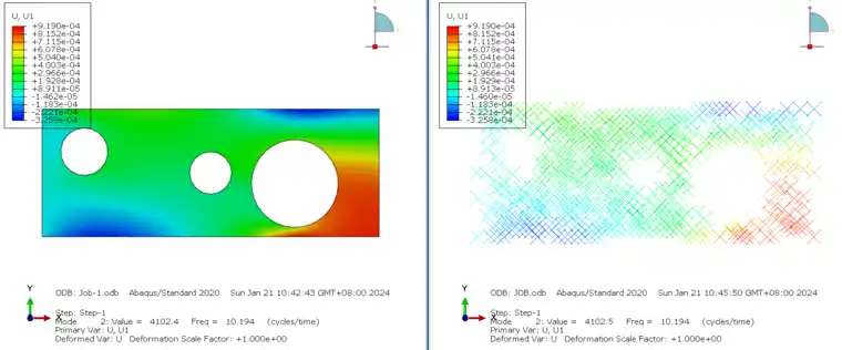 ABAQUS UEL二次开发（动力隐式CPS4/CPE4自定义单元）的图6