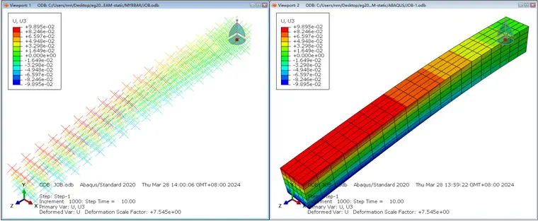 ABAQUS UEL二次开发（动力隐式C3D8自定义单元）的图5