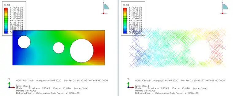 ABAQUS UEL二次开发（动力隐式CPS4/CPE4自定义单元）的图7