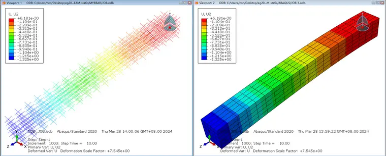 ABAQUS UEL二次开发（动力隐式C3D8自定义单元）的图4