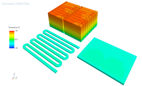 star-ccm+新能源电池包电热流耦合仿真