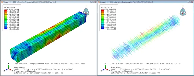 ABAQUS UEL二次开发（动力隐式C3D8自定义单元）的图15