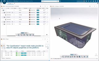 达索plm基于Delta的IFC导入，用于有效的数据交换和构建模型的联合