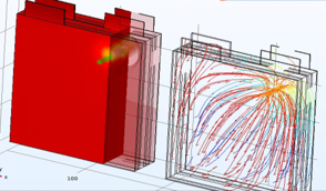 基于Comsol的锂电池针刺、内短路和过充仿真