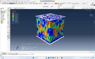 基于ABAQUS-考虑孔隙/两种纤维混杂增强混凝土压缩