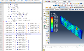 通过abaqus_VUMAT 建立基于应力描述的三维Hashin损伤初始准则