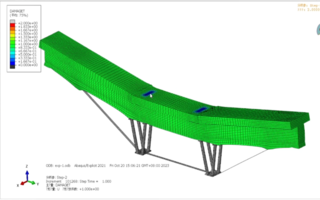 建模+后处理：ABAQUS模拟预应力CFRP板混凝土梁三点弯曲