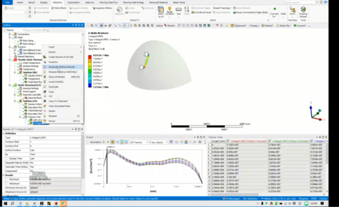 基于ANSYS workbench2023R1 热结构耦合随机半椭圆裂纹